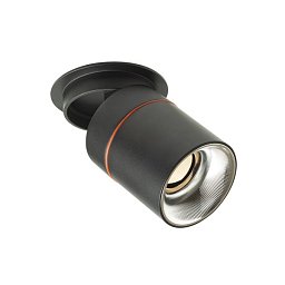 Obrázek pro produkt AUGUSTA zápustná černá chrom 230V LED 12W 36° 3000K - RED - DESIGN RENDL