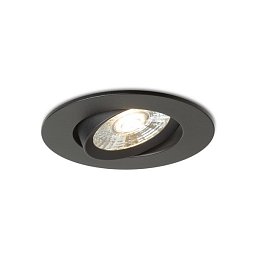 Obrázek pro produkt NEFRIT DIMM zápustná černá 230V LED 6W 36° 3000K - RED - DESIGN RENDL