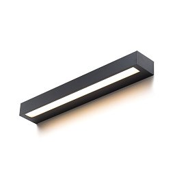 Obrázek pro produkt ASTER 50 nástěnná černá mléčný akryl 230V LED 2x10W IP65 3000K - RED - DESIGN RENDL