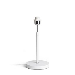 Obrázek pro produkt EMMETT stolní podstavec bílá chrom 230V E27 15W - RED - DESIGN RENDL