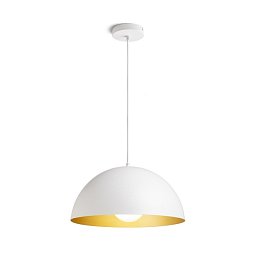 GLADYS 40 závěsná bílá/zlatá 230V E27 30W - RED - DESIGN RENDL Obrázek pro produkt GLADYS 40 závěsná bílá/zlatá 230V E27 30W - RED - DESIGN RENDL