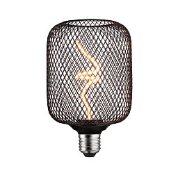 Kovic Glow Standard 230V LED žárovka Zyl E27 4W 1800K stmívatelné černá - PAULMANN Obrázek pro produkt Kovic Glow Standard 230V LED žárovka Zyl E27 4W 1800K stmívatelné černá - PAULMANN