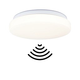 Obrázek pro produkt LED stropní svítidlo Luiana soumrakové a pohybové čidlo (HF) IP44 3000 - 5700K 230V 16,5W bílá - PAULMANN