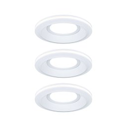 Obrázek pro produkt LED vestavné svítidlo Sormus 3ks sada IP65 kruhové 100mm 3x4,8W / 1,5W / 230V 3000K bílá - PAULMANN
