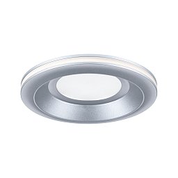 Obrázek pro produkt LED vestavné svítidlo Sormus samostatné svítidlo IP65 kruhové 100mm 4,8W / 1,5W / 230V 3000K matný chrom - PAULMANN