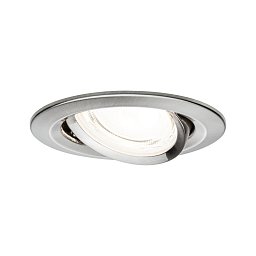 Obrázek pro produkt LED vestavné svítidlo Nova Coin samostatné svítidlo kruhové 84mm 50° 2,8W 230V 4000K kov kartáčovaný - PAULMANN