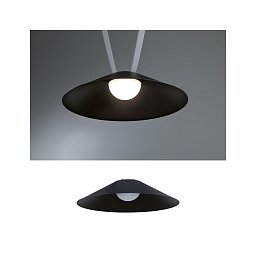 ULine LED závěsné svítidlo Cone 12W 350mm 3000K černá - PAULMANN Obrázek pro produkt ULine LED závěsné svítidlo Cone 12W 350mm 3000K černá - PAULMANN