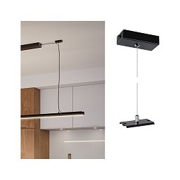 Linion příslušenství závěs černá 40x80mm - PAULMANN Obrázek pro produkt Linion příslušenství závěs černá 40x80mm - PAULMANN