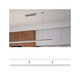 Linion příslušenství rovný kryt bílá 1000x36mm - PAULMANN Obrázek pro produkt Linion příslušenství rovný kryt bílá 1000x36mm - PAULMANN