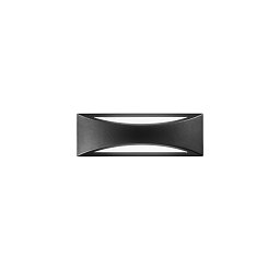 Obrázek pro produkt Venkovní nástěnné svítidlo LED WEISS hliník černá 16W 1800LM CCT IP54 35x12x11,3 cm - FANEUROPE