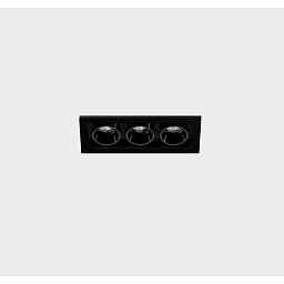 Obrázek pro produkt Zapuštěné svítidlo s rámečkem lumo mini 03 černé IK6 CRI90 - KOHL-Lighting
