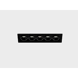 Obrázek pro produkt Zapuštěné svítidlo s rámečkem lumo mini 05 černé IK6 CRI90 - KOHL-Lighting