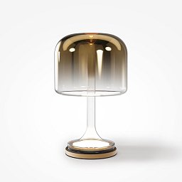 Obrázek pro produkt Stolní lampa Spirito 3000K 18W teplá bílá zlatá kov sklo stmívatelná - MAYTONI