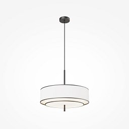 Obrázek pro produkt Závěsné svítidlo Bergamo E27 5x60W černá/bílá kov - MAYTONI