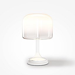 Obrázek pro produkt Stolní lampa Spirito 3000K 18W teplá bílá bílý kov sklo stmívatelná - MAYTONI