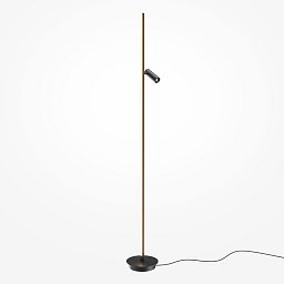 Obrázek pro produkt Stojací lampa Thin 3000K 14W teplá bílá černý hliník stmívatelná - MAYTONI