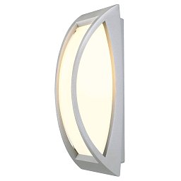 Obrázek pro produkt Venkovní svítidlo MERIDIAN ii nástěnná stříbrnošedá 230V E27 24W - BIG WHITE (SLV)
