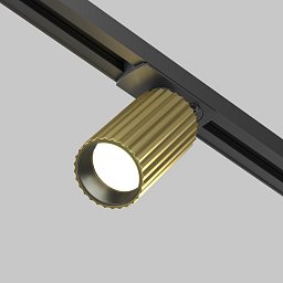 Obrázek pro produkt Svítidlo pro kolejnicový systém Calipso GU10 10W černá/mosaz hliník 1-fázové Unity - MAYTONI
