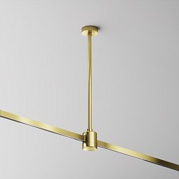 Obrázek pro produkt Stropní držák s prodlužovací spojkou 300 mm mosaz hliník pro magnetickou lištu 24V Flarity - MAYTONI