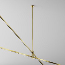 Obrázek pro produkt Stropní upevnění pro magnetickou lištu 700 mm 24V mosaz hliník Flarity - MAYTONI