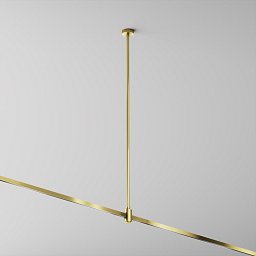 Obrázek pro produkt Stropní upevnění s napájením 700 mm 24V mosaz hliník pro magnetickou lištu Flarity - MAYTONI