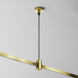 Obrázek pro produkt Lankový závěs s napájením pro magnetickou lištu 24V mosaz hliník Flarity - MAYTONI