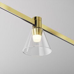 Obrázek pro produkt Svítidlo pro kolejnicový systém Bianca 2700K 3W teplá bílá 60lm mosaz hliník sklo Flarity - MAYTONI