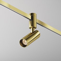 Obrázek pro produkt Svítidlo pro kolejnicový systém Focus LED 2700K 5W 150lm mosaz hliník teplá bílá Flarity - MAYTONI
