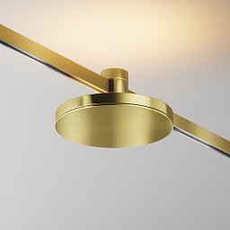 Obrázek pro produkt Svítidlo pro kolejnicový systém Plato 2700K 7W teplá bílá 250lm mosaz hliník Flarity - MAYTONI