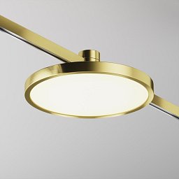 Obrázek pro produkt Svítidlo pro kolejnicový systém Plato 2700K 10W 400lm mosaz hliník teplá bílá Flarity - MAYTONI