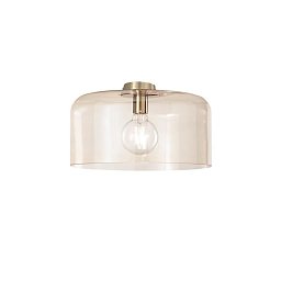 Obrázek pro produkt Stropní svítidlo Gibus, jantarové, 1xE27, 40 x 18 cm - FANEUROPE
