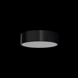 Obrázek pro produkt KRUGER 1 FOP stropní/nástěnné plastové svítidlo černá IP40 4000 K 18W LED nouzové kombinované 3 h - OSMONT