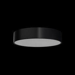 Obrázek pro produkt KRUGER 2 FO stropní/nástěnné plastové svítidlo černá IP40 3000 K 34W LED nouzové kombinované 3 h - OSMONT