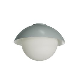 Obrázek pro produkt LUKIDA 3 stropní/nástěnné skleněné svítidlo šedá / bílá IP65 4000 K 27W LED - OSMONT