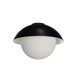Obrázek pro produkt LUKIDA 3 stropní/nástěnné skleněné svítidlo černá / bílá IP65 3000 K 27W LED - OSMONT