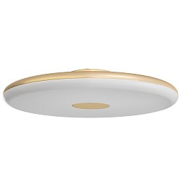 Obrázek pro produkt ZETA 2 FP stropní/nástěnné plastové svítidlo zlatá / bílá IP40 4000 K 38W LED - OSMONT