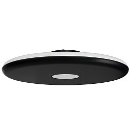 Obrázek pro produkt ZETA 2 PF stropní/nástěnné plastové svítidlo černá IP40 4000 K 38W LED - OSMONT