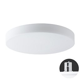Obrázek pro produkt ELSA V16 stropní/nástěnné skleněné polovestavné svítidlo bílá IP44 4000 K 35W LED DALI - OSMONT