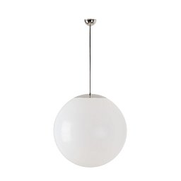 Obrázek pro produkt ISIS P5 PM závěsné plastové svítidlo nerez / bílá IP40 25W E27 - OSMONT