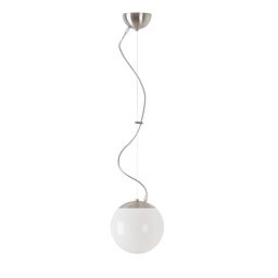 Obrázek pro produkt ISIS L1 PM závěsné plastové svítidlo kartáčovaná nerez / bílá IP40 3000 K 8W LED - OSMONT