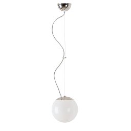 Obrázek pro produkt ISIS L1 PM závěsné plastové svítidlo nerez / bílá IP40 3000 K 8W LED - OSMONT