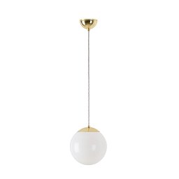 Obrázek pro produkt ISIS S1 PM závěsné plastové svítidlo mosaz / bílá IP40 3000 K 8W LED - OSMONT