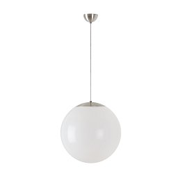 Obrázek pro produkt ISIS S3 PE závěsné plastové svítidlo kartáčovaná nerez / bílá IP40 40W E27 - OSMONT