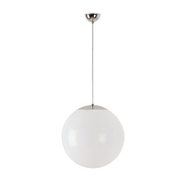 Obrázek pro produkt ISIS S3 PE závěsné plastové svítidlo nerez / bílá IP40 40W E27 - OSMONT