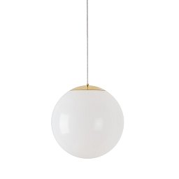 Obrázek pro produkt ISIS S3 PE HP závěsné plastové svítidlo mosaz / bílá IP40 3000 K 52W LED - OSMONT