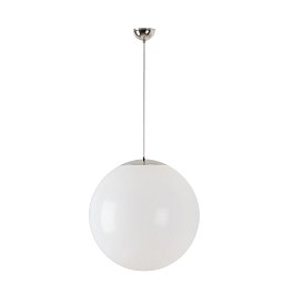 Obrázek pro produkt ISIS S4 PM závěsné plastové svítidlo nerez / bílá IP40 40W E27 - OSMONT
