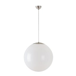 Obrázek pro produkt ISIS S4 PM závěsné plastové svítidlo kartáčovaná nerez / bílá IP40 40W E27 - OSMONT