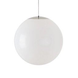 Obrázek pro produkt ISIS S5 PM HP závěsné plastové svítidlo nerez / bílá IP40 3000 K 65W LED - OSMONT