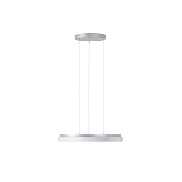 Obrázek pro produkt CORVUS LE2 závěsné plastové svítidlo stříbrná / bílá IP40 4000 K 46W LED - OSMONT