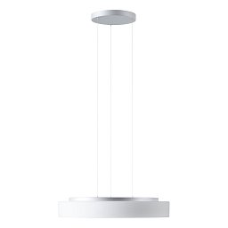 Obrázek pro produkt ELSA LE16 závěsné skleněné svítidlo stříbrná / bílá IP40 3000 K 48W LED - OSMONT